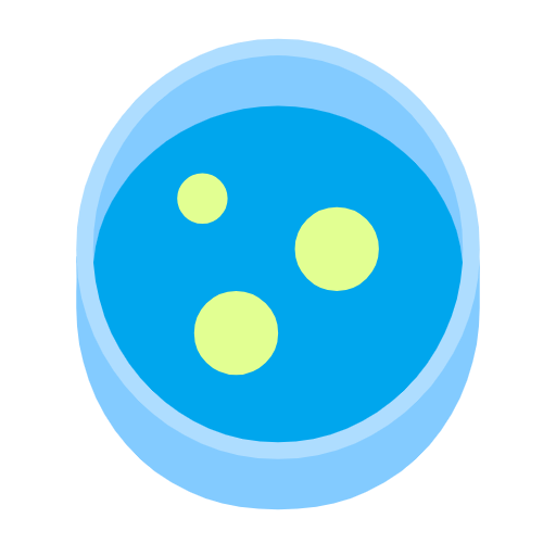 Microsoft design of the petri dish emoji verson:Windows-11-23H2
