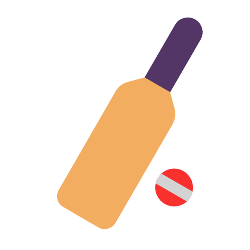Microsoft design of the cricket game emoji verson:Windows-11-23H2