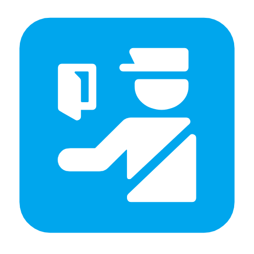 Microsoft design of the passport control emoji verson:Windows-11-23H2