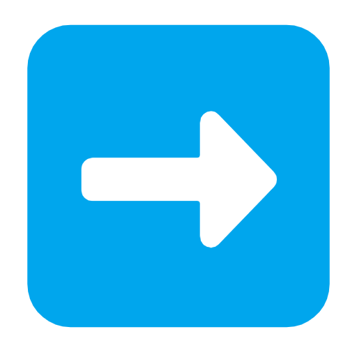 Microsoft design of the right arrow emoji verson:Windows-11-23H2