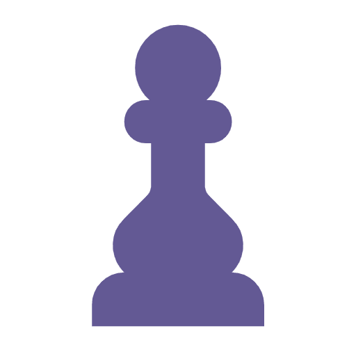 Microsoft design of the chess pawn emoji verson:Windows-11-23H2