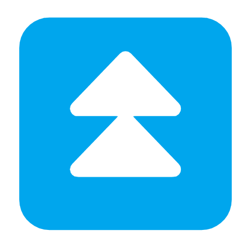Microsoft design of the fast up button emoji verson:Windows-11-23H2