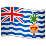 Whatsapp design of the flag: Diego Garcia emoji verson:2.23.2.72