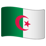 Whatsapp design of the flag: Algeria emoji verson:2.23.2.72