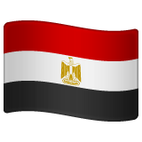 Whatsapp Whatsapp design of the flag: Egypt emoji verson:2.23.2.72