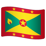 Whatsapp design of the flag: Grenada emoji verson:2.23.2.72
