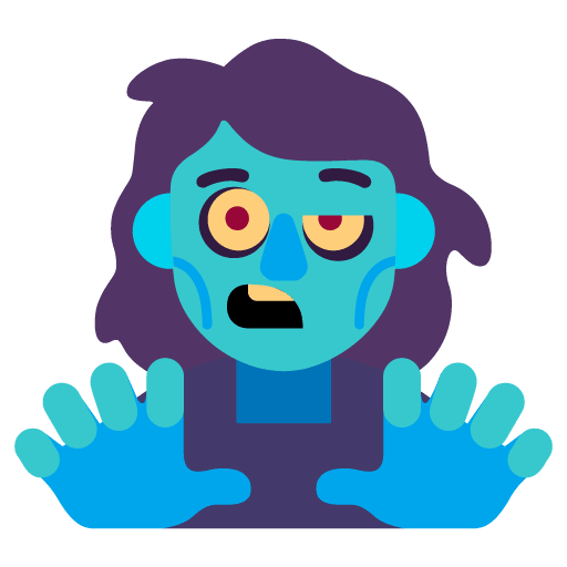 🧟‍♀️ Woman Zombie Emoji Meaning From Girl & Guy Emojisprout