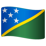 Whatsapp design of the flag: Solomon Islands emoji verson:2.23.2.72