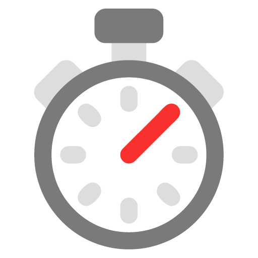 Microsoft design of the stopwatch emoji verson:Windows-11-22H2