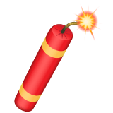 Whatsapp design of the firecracker emoji verson:2.23.2.72