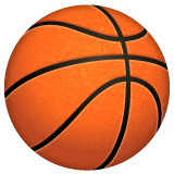 Whatsapp design of the basketball emoji verson:2.23.2.72