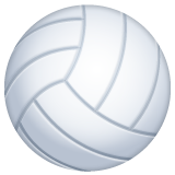 Whatsapp design of the volleyball emoji verson:2.23.2.72