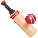 Whatsapp design of the cricket game emoji verson:2.23.2.72