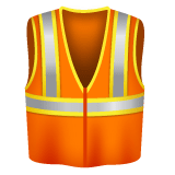 Whatsapp design of the safety vest emoji verson:2.23.2.72