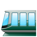 Whatsapp Whatsapp design of the light rail emoji verson:2.23.2.72