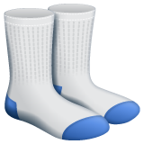 Whatsapp design of the socks emoji verson:2.23.2.72