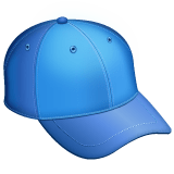 Whatsapp design of the billed cap emoji verson:2.23.2.72