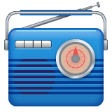 Whatsapp design of the radio emoji verson:2.23.2.72