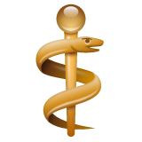 Whatsapp design of the medical symbol emoji verson:2.23.2.72