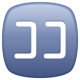 Whatsapp design of the Japanese “here” button emoji verson:2.23.2.72