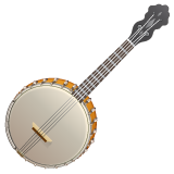 Whatsapp design of the banjo emoji verson:2.23.2.72