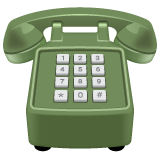 Whatsapp design of the telephone emoji verson:2.23.2.72