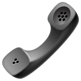Whatsapp design of the telephone receiver emoji verson:2.23.2.72