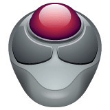 Whatsapp design of the trackball emoji verson:2.23.2.72