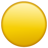 Whatsapp design of the yellow circle emoji verson:2.23.2.72