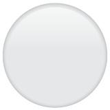 Whatsapp design of the white circle emoji verson:2.23.2.72