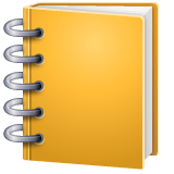 Whatsapp design of the ledger emoji verson:2.23.2.72