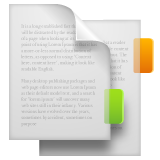 Whatsapp design of the bookmark tabs emoji verson:2.23.2.72