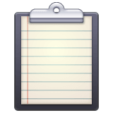 Whatsapp design of the clipboard emoji verson:2.23.2.72