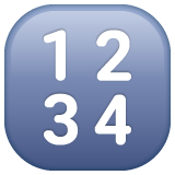 Whatsapp design of the input numbers emoji verson:2.23.2.72