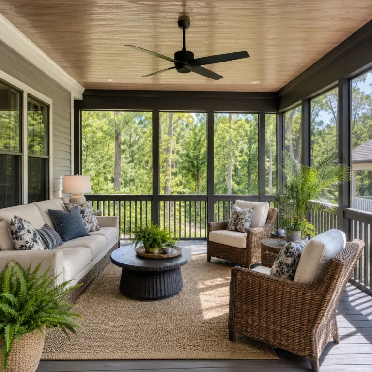 37 Screened Porch Decor Ideas That Make the Space Feel Like a Second Living Room
